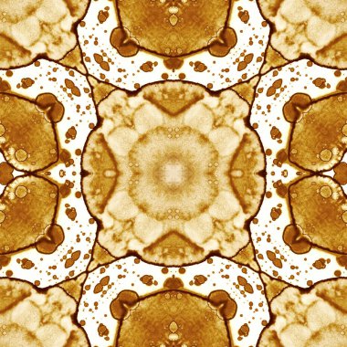 Kusursuz desenli soyut kare. Soyut arkaplan. Doku yaratıcı modern kaleydoskop