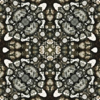 Kusursuz soyut kare deseni. Soyut arkaplan. Yaratıcı doku. Kaleydoskop sanatı