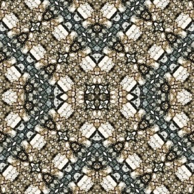 Kusursuz soyut kare deseni. Soyut arkaplan. Yaratıcı doku. Kaleydoskop sanatı