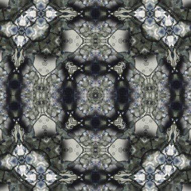 Kusursuz soyut kare deseni. Soyut arkaplan. Yaratıcı doku. Kaleydoskop sanatı