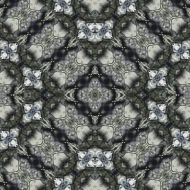 Kusursuz desenli soyut kare. Soyut arkaplan. Doku yaratıcı modern kaleydoskop