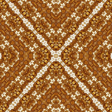 Kusursuz desenli soyut kare. Soyut arkaplan. Doku yaratıcı modern kaleydoskop