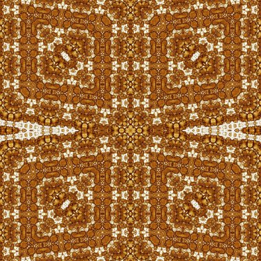 Kusursuz desenli soyut kare. Soyut arkaplan. Doku yaratıcı modern kaleydoskop