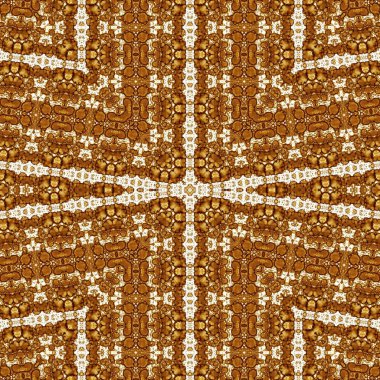 Kusursuz soyut kare deseni. Soyut arkaplan. Yaratıcı doku. Kaleydoskop sanatı