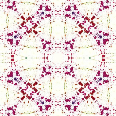 Kusursuz desenli soyut kare. Soyut arkaplan. Doku yaratıcı modern kaleydoskop