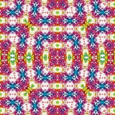 Kusursuz desenli soyut kare. Soyut arkaplan. Doku yaratıcı modern kaleydoskop