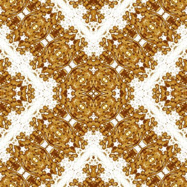 Kusursuz desenli soyut kare. Soyut arkaplan. Doku yaratıcı modern kaleydoskop