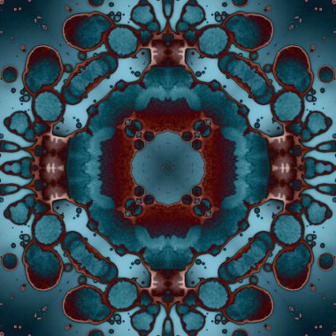 Kusursuz soyut kare deseni. Soyut arkaplan. Yaratıcı doku. Kaleydoskop sanatı