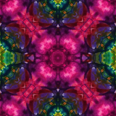 Kusursuz desenli soyut kare. Soyut arkaplan. Doku yaratıcı modern kaleydoskop