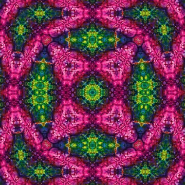 Kusursuz soyut kare deseni. Soyut arkaplan. Yaratıcı doku. Kaleydoskop sanatı