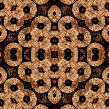 Kusursuz desenli soyut kare. Soyut arkaplan. Doku yaratıcı modern kaleydoskop