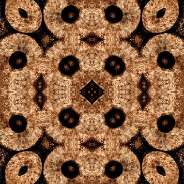 Kusursuz soyut kare deseni. Soyut arkaplan. Yaratıcı doku. Kaleydoskop sanatı