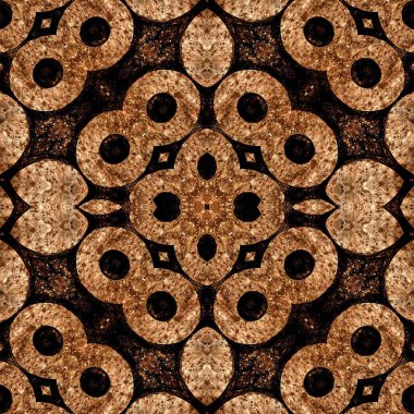 Kusursuz soyut kare deseni. Soyut arkaplan. Yaratıcı doku. Kaleydoskop sanatı