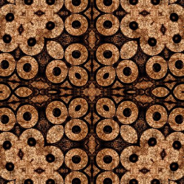 Kusursuz soyut kare deseni. Soyut arkaplan. Yaratıcı doku. Kaleydoskop sanatı