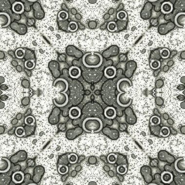 Kusursuz desenli soyut kare. Soyut arkaplan. Doku yaratıcı modern kaleydoskop