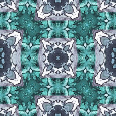Kusursuz desenli soyut kare. Soyut arkaplan. Doku yaratıcı modern kaleydoskop