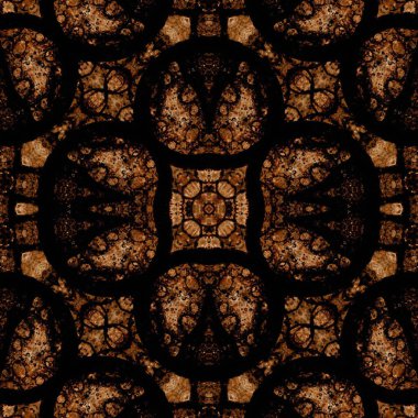 Kusursuz soyut kare deseni. Soyut arkaplan. Yaratıcı doku. Kaleydoskop sanatı