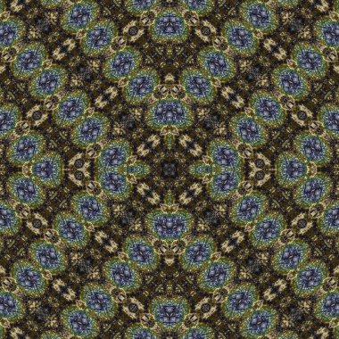 Kusursuz desenli soyut kare. Soyut arkaplan. Doku yaratıcı modern kaleydoskop