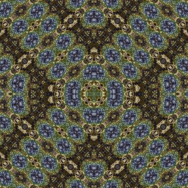 Kusursuz soyut kare deseni. Soyut arkaplan. Yaratıcı doku. Kaleydoskop sanatı