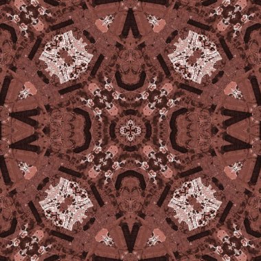 Kusursuz soyut kare deseni. Soyut arkaplan. Yaratıcı doku. Kaleydoskop sanatı