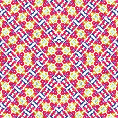 Kusursuz desenli soyut kare. Soyut arkaplan. Doku yaratıcı modern kaleydoskop