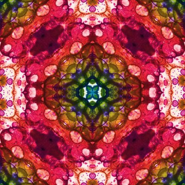 Kusursuz soyut kare deseni. Soyut arkaplan. Yaratıcı doku. Kaleydoskop sanatı