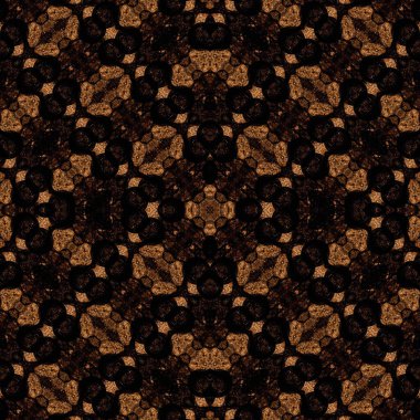 Kusursuz desenli soyut kare. Soyut arkaplan. Doku yaratıcı modern kaleydoskop