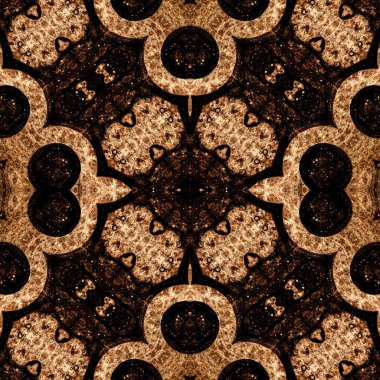 Kusursuz desenli soyut kare. Soyut arkaplan. Doku yaratıcı modern kaleydoskop