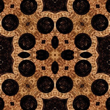 Kusursuz soyut kare deseni. Soyut arkaplan. Yaratıcı doku. Kaleydoskop sanatı