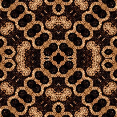 Kusursuz soyut kare deseni. Soyut arkaplan. Yaratıcı doku. Kaleydoskop sanatı