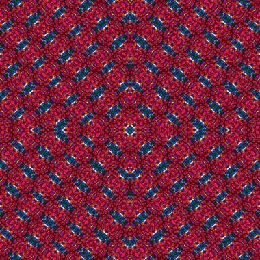 Kusursuz desenli soyut kare. Soyut arkaplan. Doku yaratıcı modern kaleydoskop