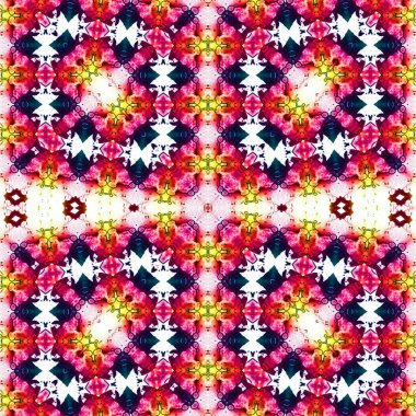 Kusursuz desenli soyut kare. Soyut arkaplan. Doku yaratıcı modern kaleydoskop