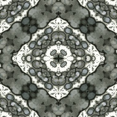 Kusursuz desenli soyut kare. Soyut arkaplan. Doku yaratıcı modern kaleydoskop