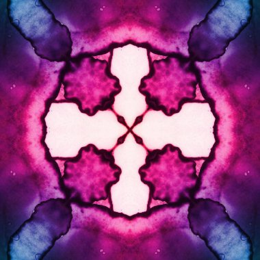 Kusursuz soyut kare deseni. Soyut arkaplan. Yaratıcı doku. Kaleydoskop sanatı