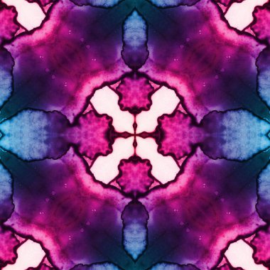 Kusursuz desenli soyut kare. Soyut arkaplan. Doku yaratıcı modern kaleydoskop