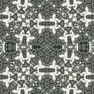 Kusursuz desenli soyut kare. Soyut arkaplan. Doku yaratıcı modern kaleydoskop