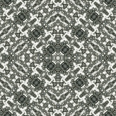 Kusursuz desenli soyut kare. Soyut arkaplan. Doku yaratıcı modern kaleydoskop