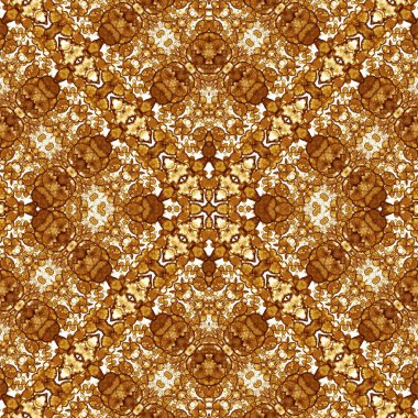 Kusursuz desenli soyut kare. Soyut arkaplan. Doku yaratıcı modern kaleydoskop