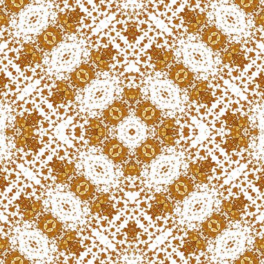 Kusursuz desenli soyut kare. Soyut arkaplan. Doku yaratıcı modern kaleydoskop