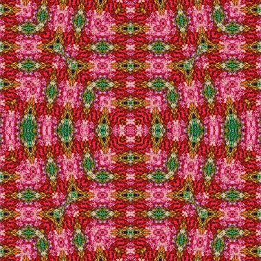 Kusursuz desenli soyut kare. Soyut arkaplan. Doku yaratıcı modern kaleydoskop