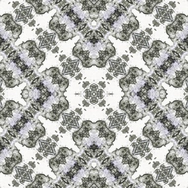 Kusursuz desenli soyut kare. Soyut arkaplan. Doku yaratıcı modern kaleydoskop