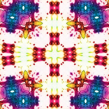 Kusursuz soyut kare deseni. Soyut arkaplan. Yaratıcı doku. Kaleydoskop sanatı