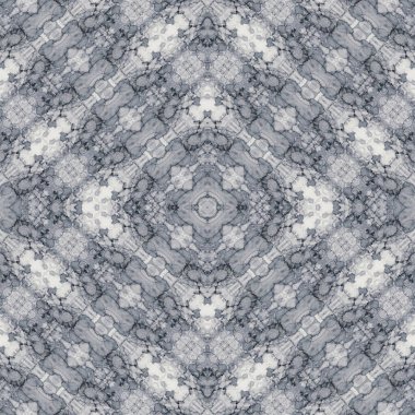 Kusursuz desenli soyut kare. Soyut arkaplan. Doku yaratıcı modern kaleydoskop