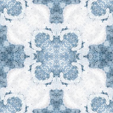 Kusursuz desenli soyut kare. Soyut arkaplan. Doku yaratıcı modern kaleydoskop