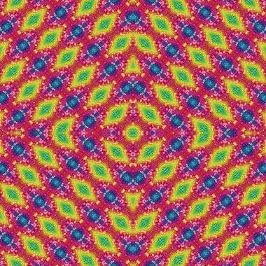 Kusursuz desenli soyut kare. Soyut arkaplan. Doku yaratıcı modern kaleydoskop