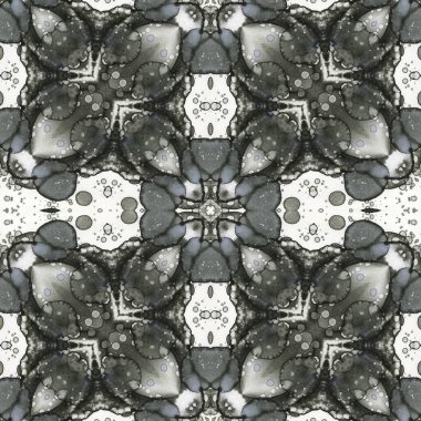 Kusursuz desenli soyut kare. Soyut arkaplan. Doku yaratıcı modern kaleydoskop