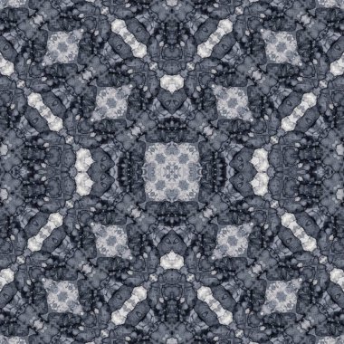 Kusursuz soyut kare deseni. Soyut arkaplan. Yaratıcı doku. Kaleydoskop sanatı