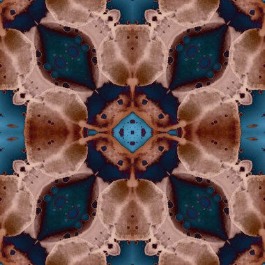 Kusursuz desenli soyut kare. Soyut arkaplan. Doku yaratıcı modern kaleydoskop