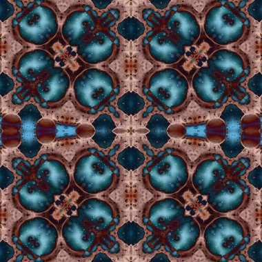 Kusursuz desenli soyut kare. Soyut arkaplan. Doku yaratıcı modern kaleydoskop