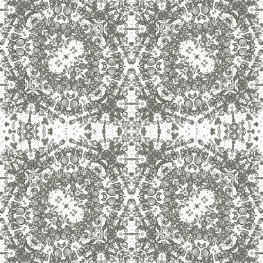 Kusursuz desenli soyut kare. Soyut arkaplan. Doku yaratıcı modern kaleydoskop